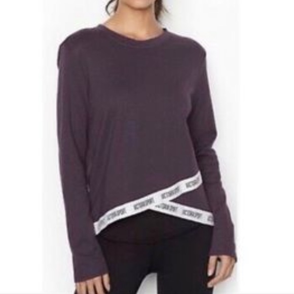 Victoria's Secret Tops - Victoria’s Secret Victoria Sport Logo Crew Neck Sweatshirt. Size Medium